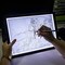 Light Box Drawing A4,Tracing Board with Brightness Adjustable for Artists, Animation Drawing, Sketching, Animation, X-ray Viewing